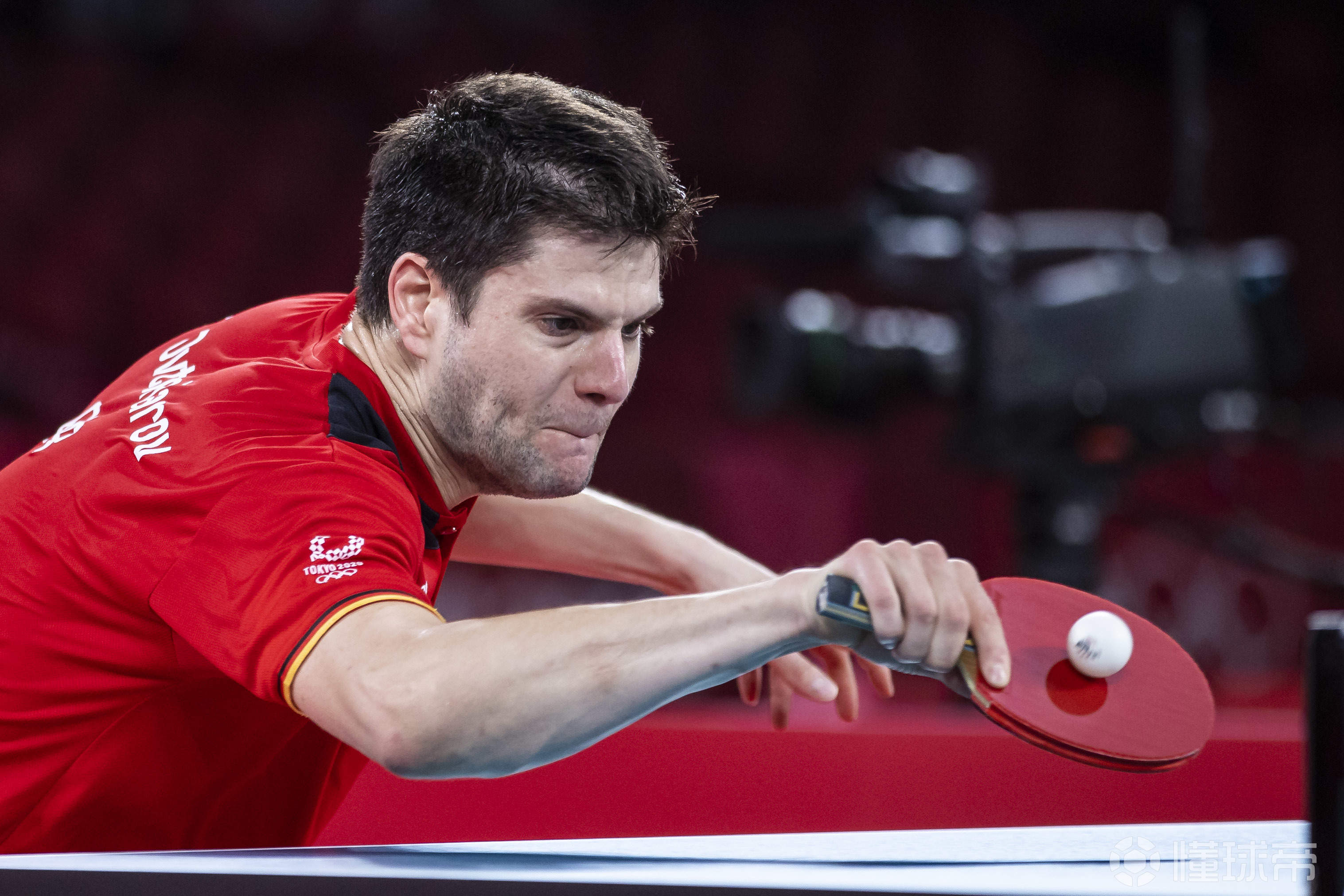 奥地利乒乓球队强势英国乒乓球队，奥恰洛夫高光表现的简单介绍